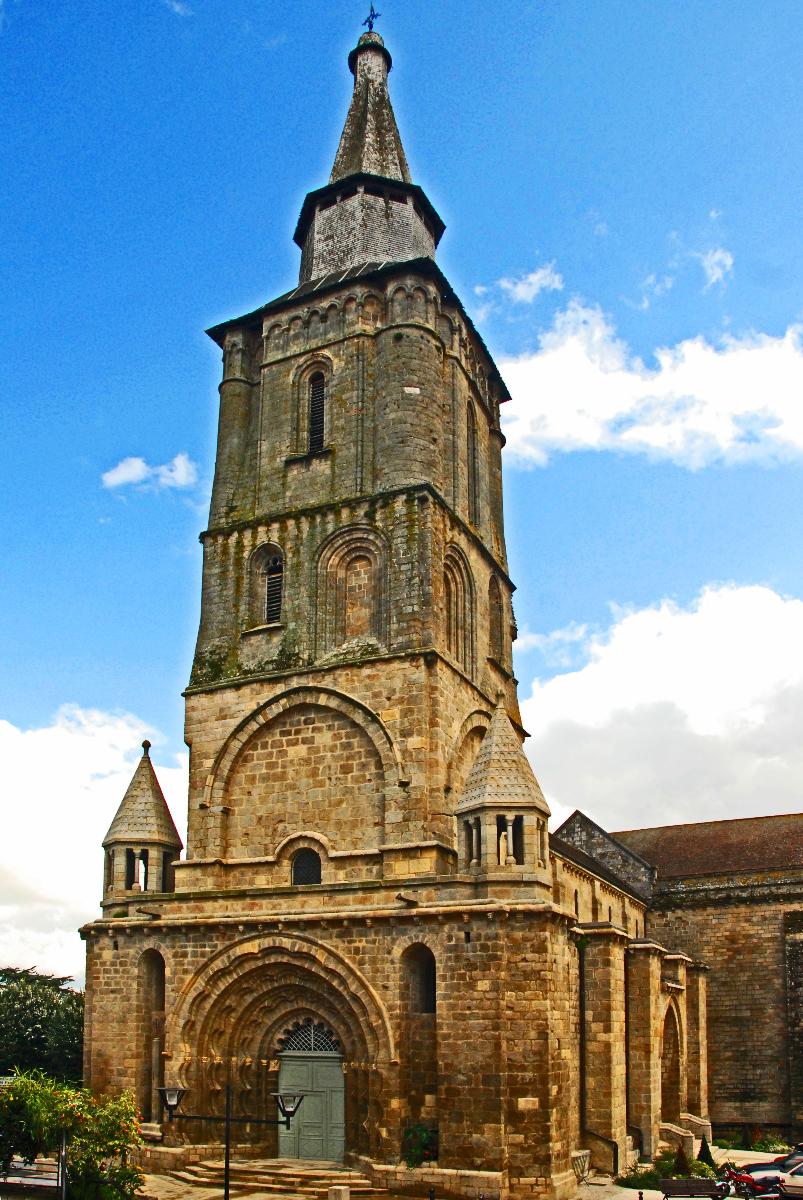 Notre-Dame de La Souterraine, Westwerk von SW 