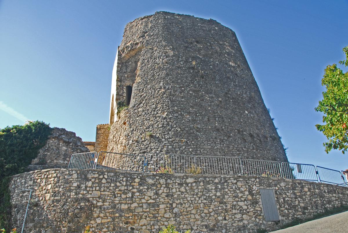 Chateau de Simiane-la-Rotonde Donjon von N