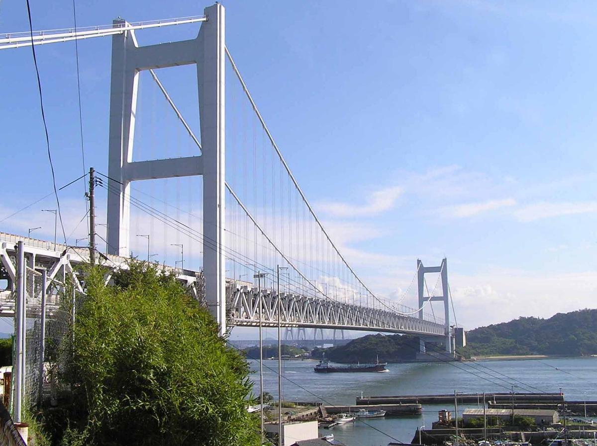 Great Seto Bridge who saw from Shimotsui 