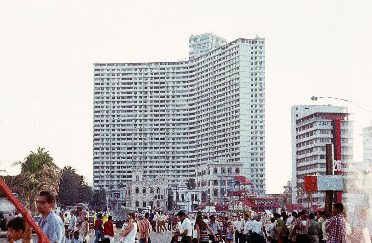 Kuba 1972; Havana, El Malecón; Karneval 