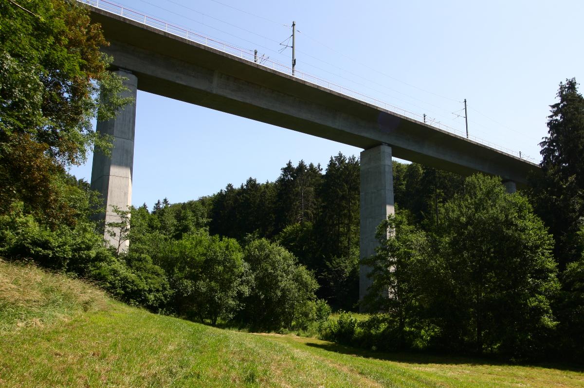 Wiesengrund-Talbrücke, Heilberscheid, Rheinland-Pfalz, Deutschland 