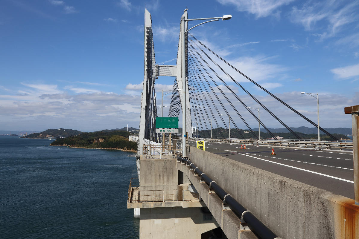 Hitsuishijima Bridge (Kojima/Sakaide, 1988) | Structurae