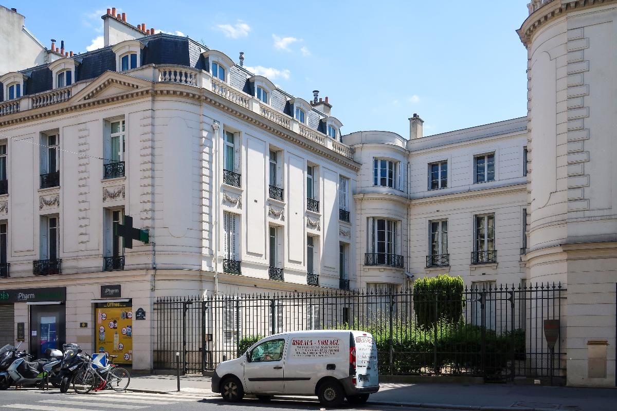 Hôtel de Verrières, 45-47 rue d'Auteuil (Paris, 16e) 