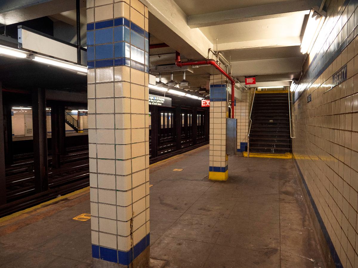 Liberty Avenue Subway Station (Fulton Street Line) 