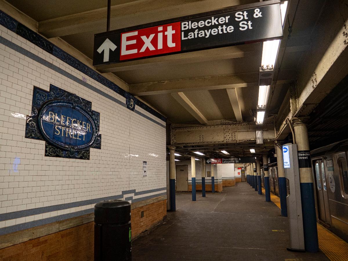 Bleecker Street Subway Station (Lexington Avenue Line) 