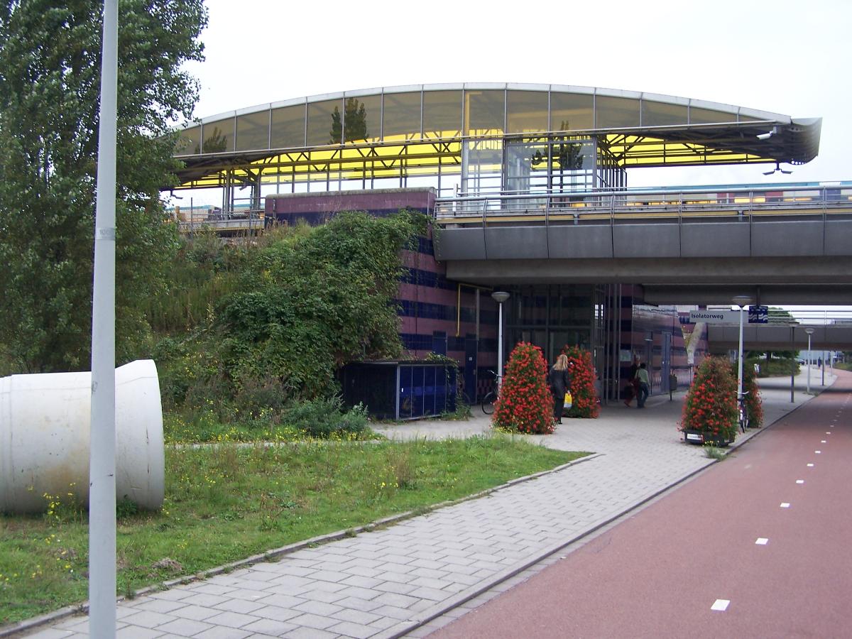 Amsterdam Metro station Isolatorweg 