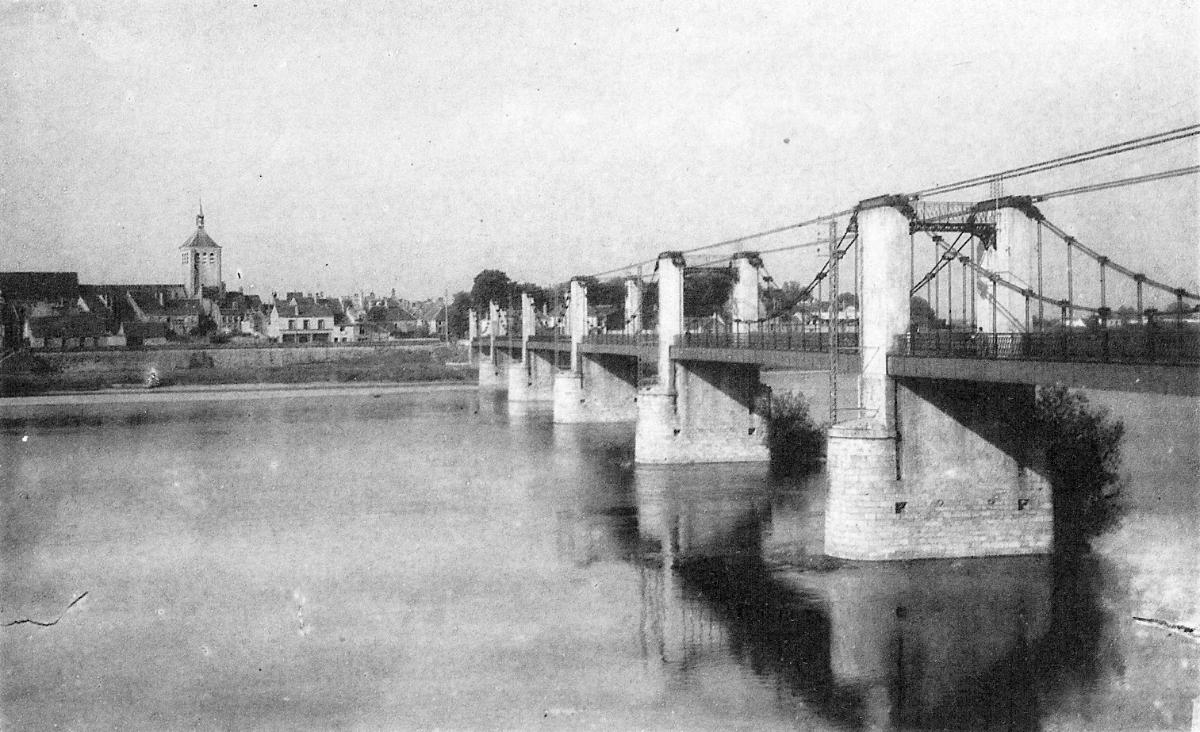 Hängebrücke Jargeau 
