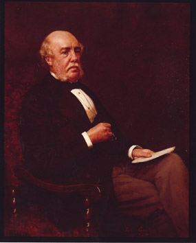 Portrait of William Henry Barlow (1812–1902), President of the Institution of Civil Engineers, 1879–1880 