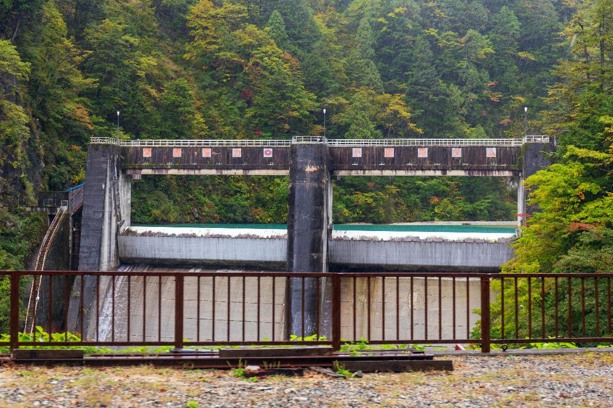 Kansai Electric Power Company Koyadaira Dam in Kurobe City, Toyama Prefecture, Japan 