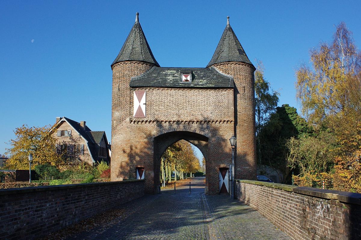 Klever Tor in Xanten, Nordrhein-Westfalen, Deutschland 