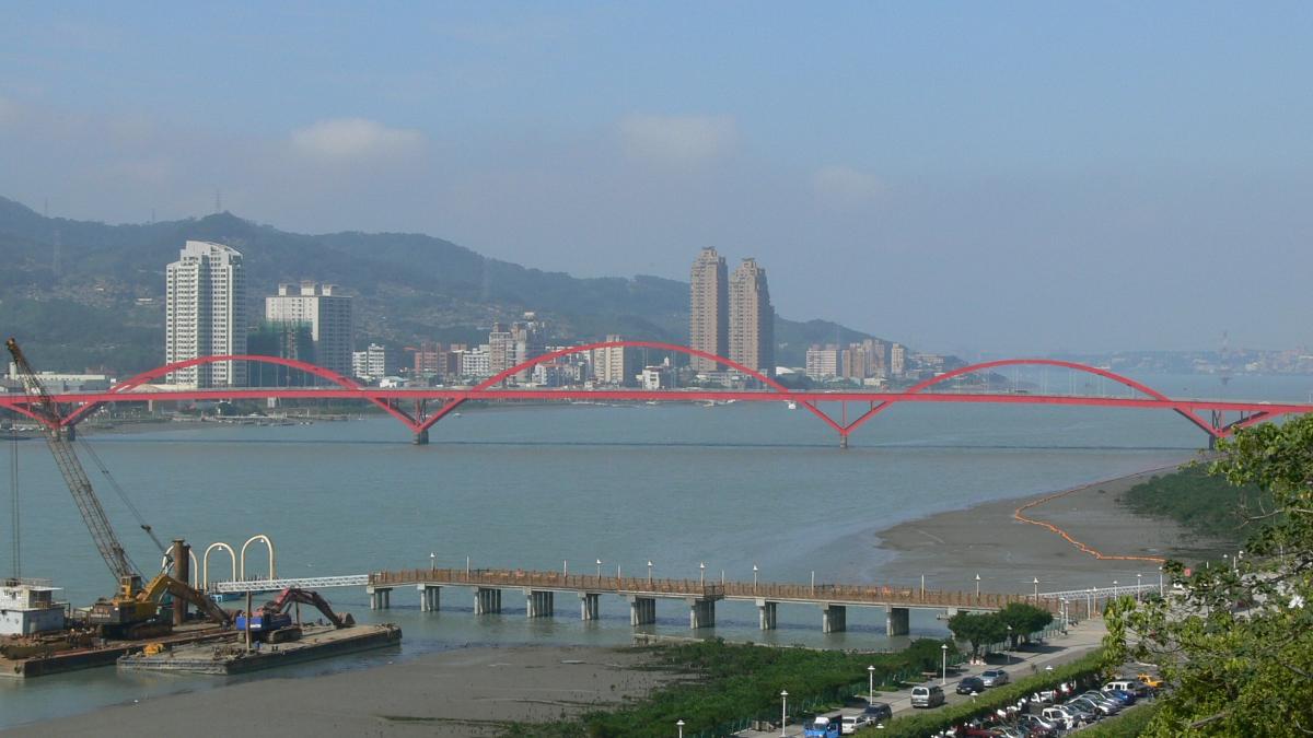KwanDu Bridge.Taipei, Taiwan 