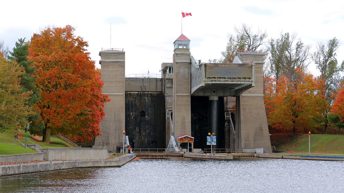 Peterborough Lift Lock 