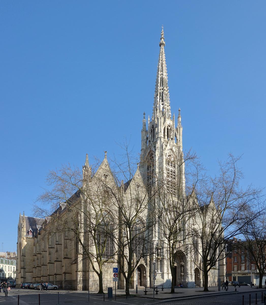 Saint-Maurice church in Lille, France. 