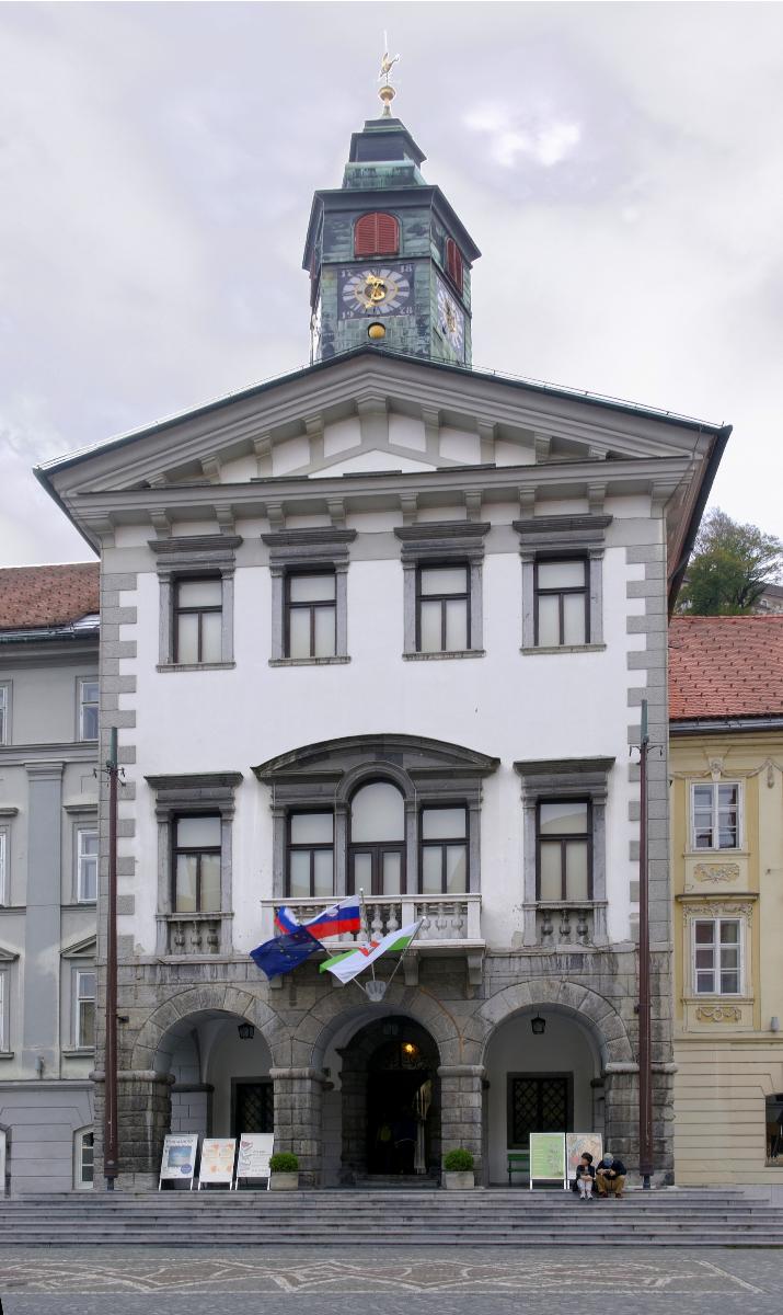 Slowenien, Ljubljana (Laibach), Rathaus 