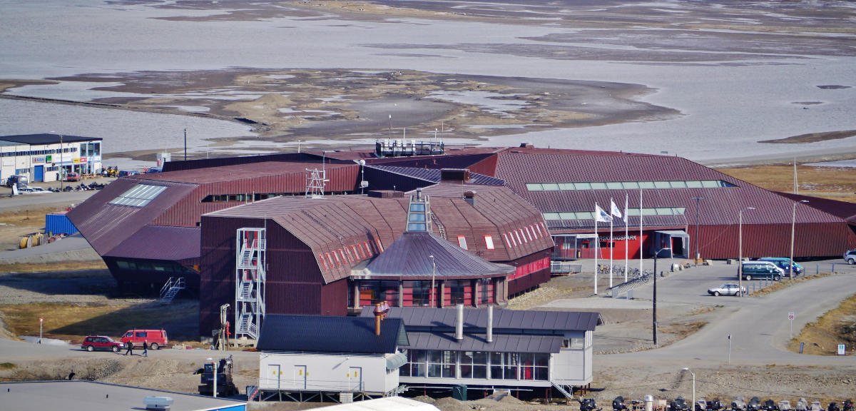 Universitätszentrum, Longyearbyen, Spitzbergen, Norwegen 