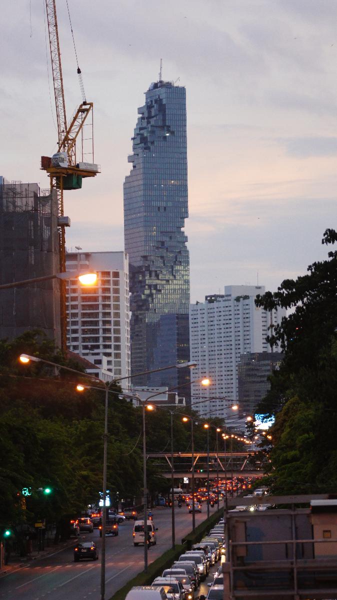 MahaNakhon skyscraper in 2017 