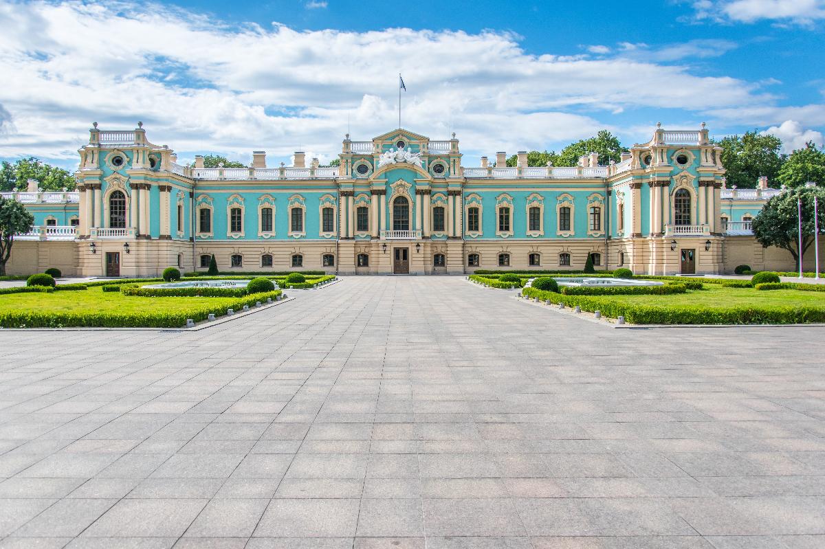 Mariinsky Palace in Kyiv, Ukraine 