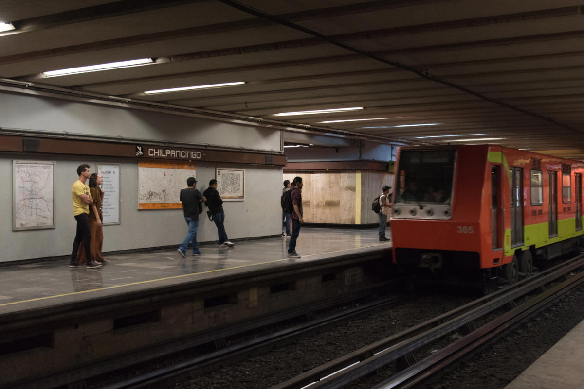 Metrobahnhof Chilpancingo 