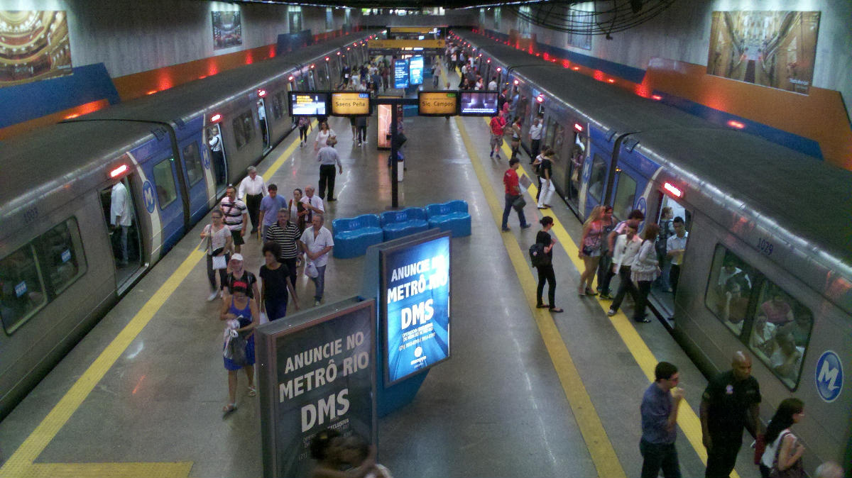 Station de métro Cinelândia 