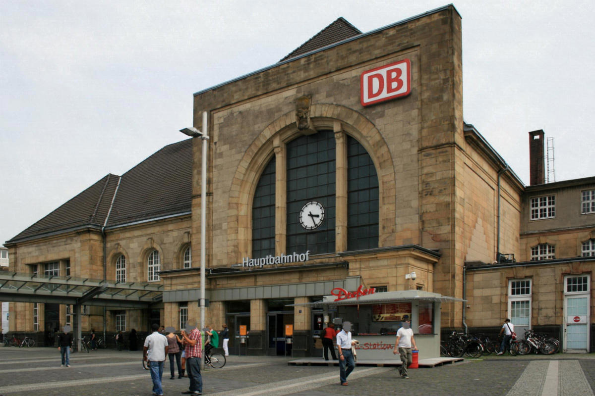 Gare centrale de Mönchengladbach 