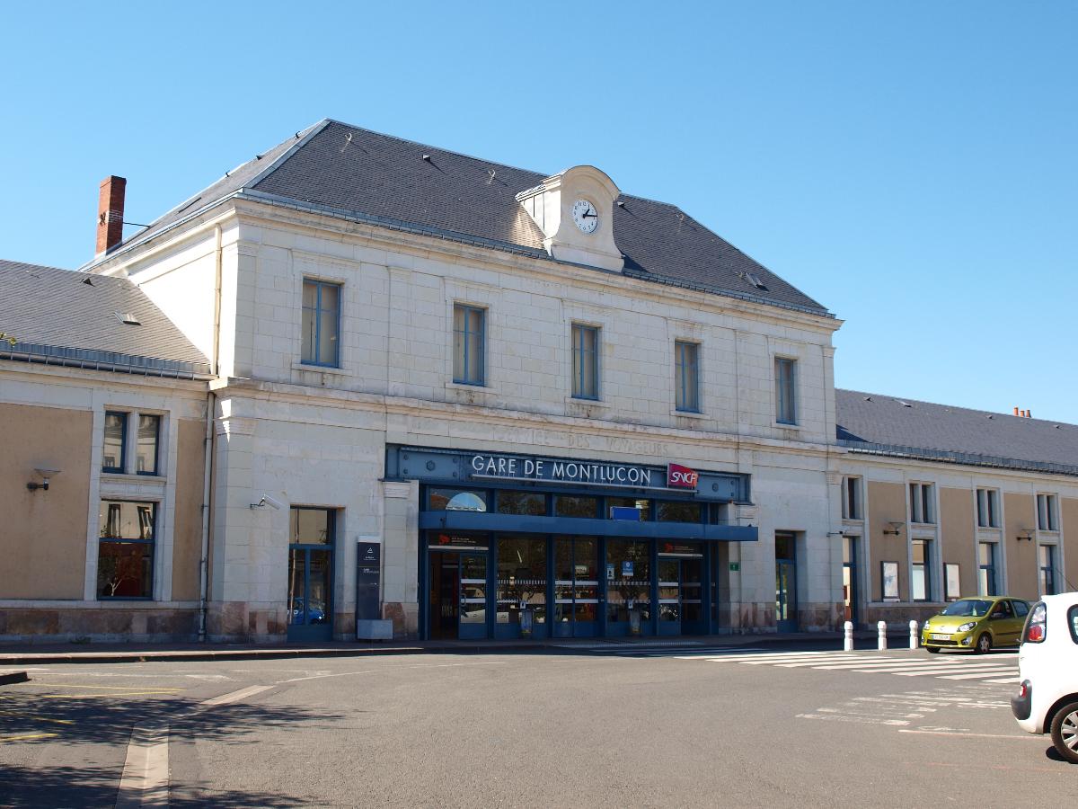 Gare de Montluçon-Ville (Allier, France) 