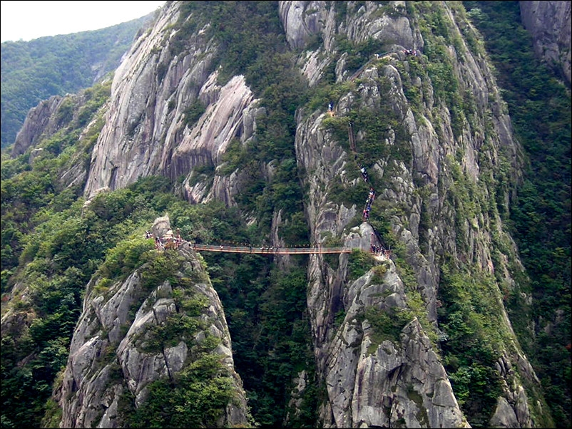 Wolchulsan Suspension Bridge 