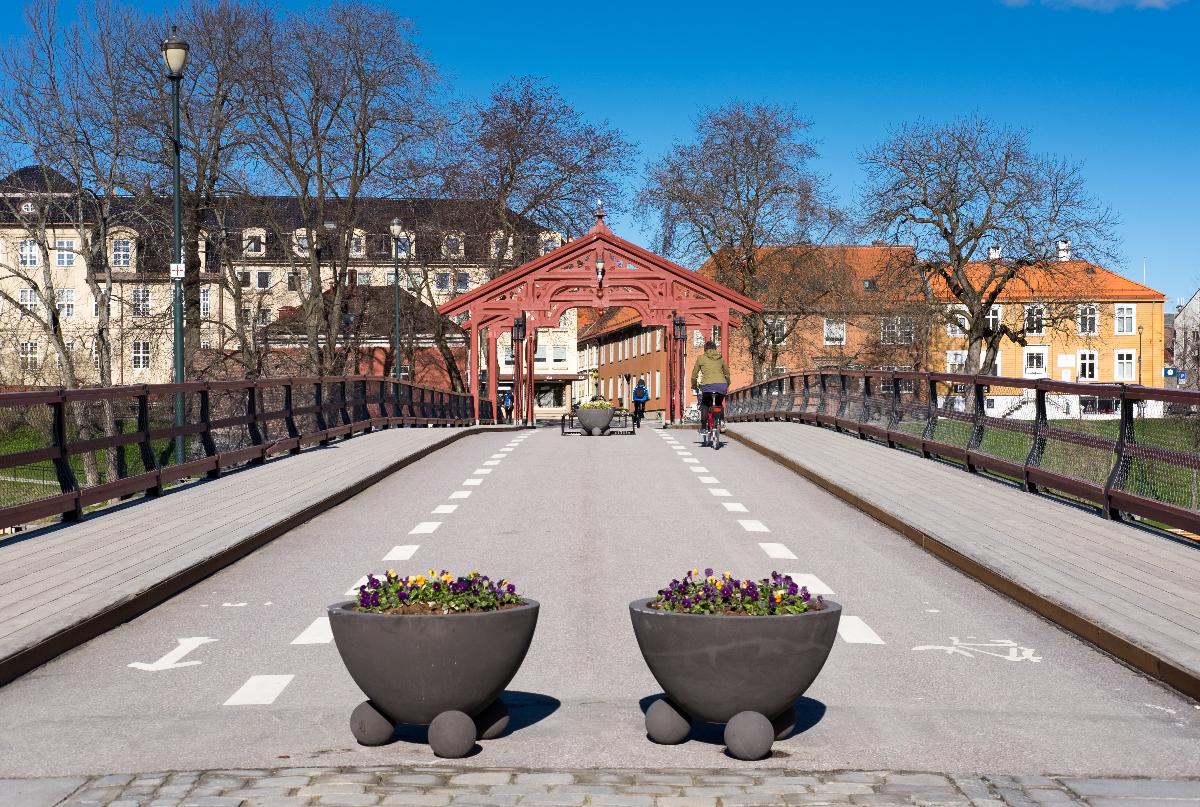 Old Town bridge, Trondheim, Norway (PPL3-Altered) 