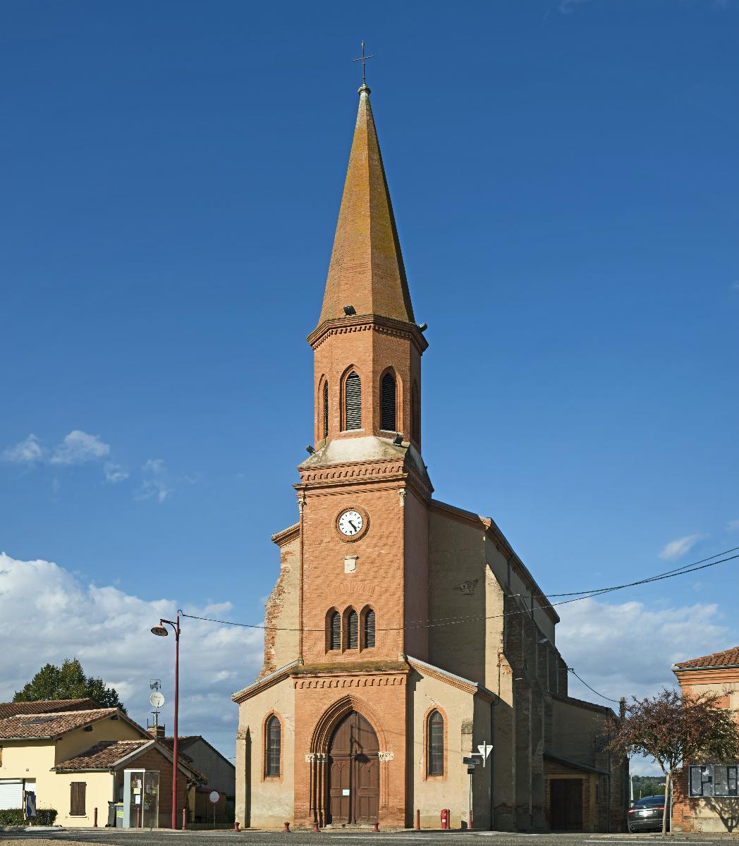 Orgueil (Tarn-et-Garonne). L’église Saint-Ferréol 