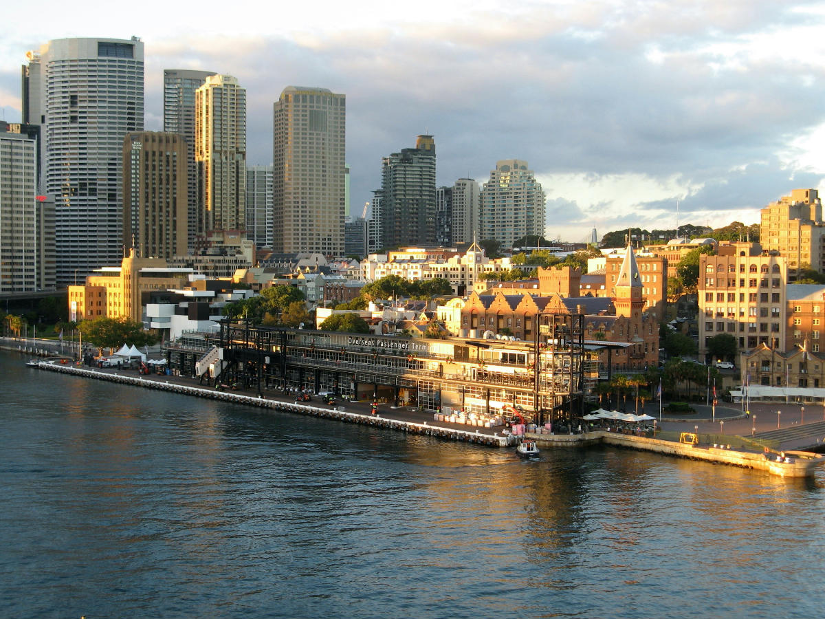 Overseas Passenger Terminal, adjacent to Circular Quay, Sydney Cove, Sydney 