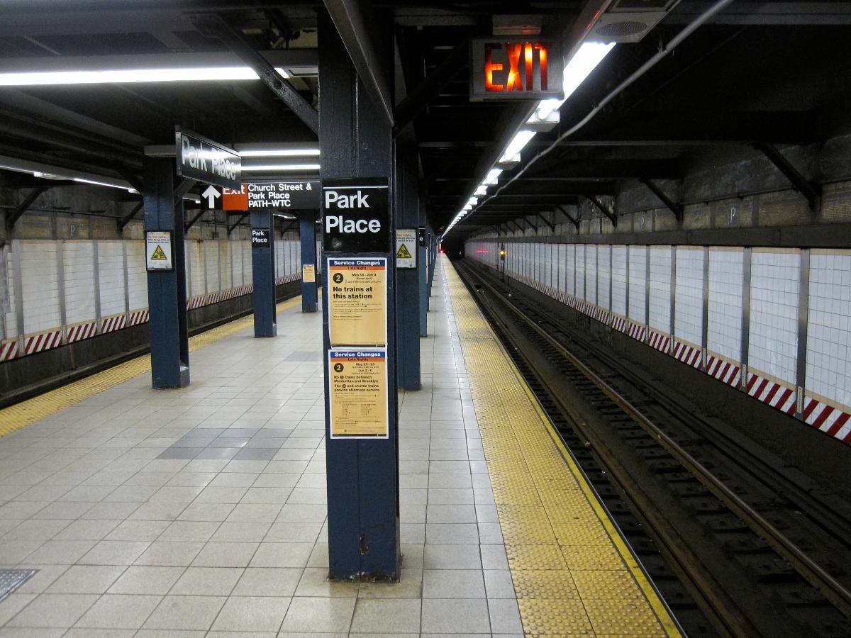 Park Place Subway Station (Broadway – Seventh Avenue Line) 