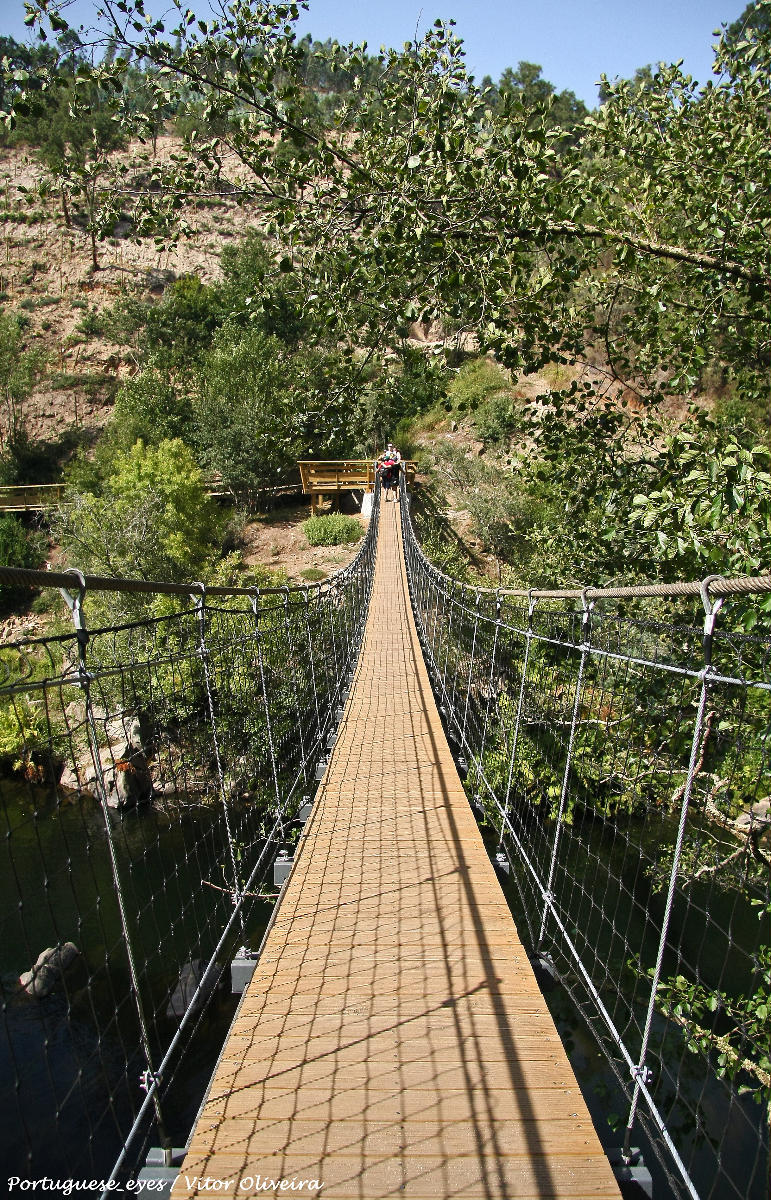 Ponte suspensa dos Passadiços do Paiva 