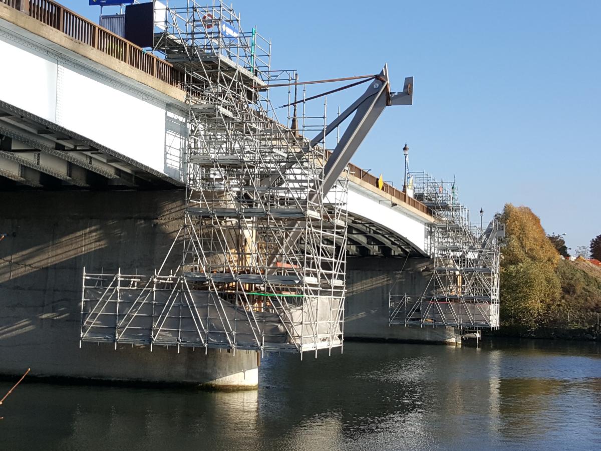 Geh- und Radwegbrücke Mantes-la-Jolie 