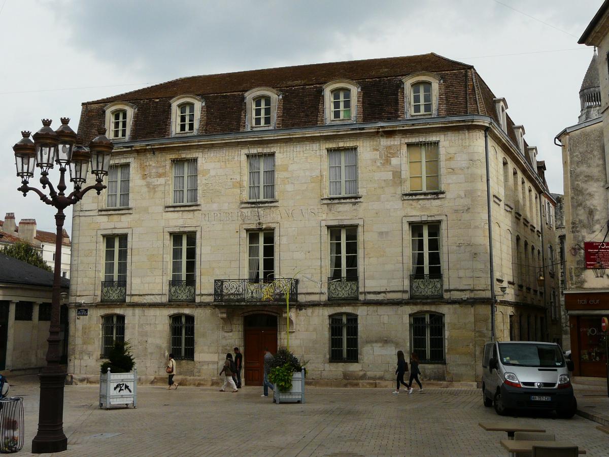 L'hôtel de Lagrange-Chancel, ancien hôtel de ville de Périgueux, Dordogne, France. 