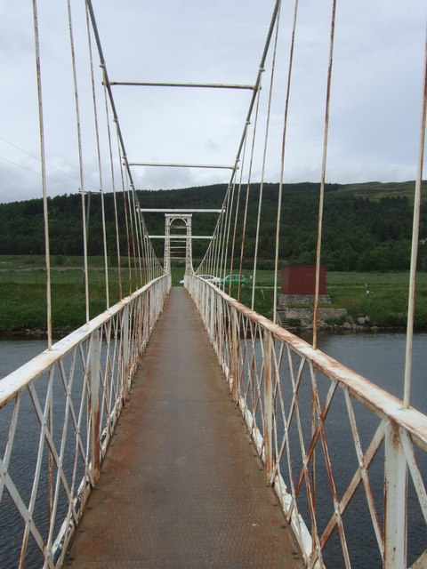 Polhollick Suspension Bridge 