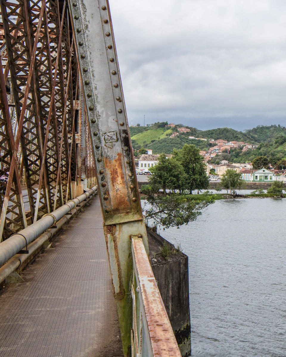 Ponte Dom Pedro II, Cachoeira, Bahia, Brazil. 