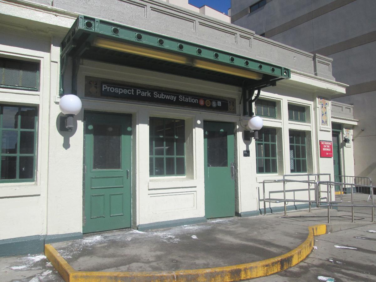 Prospect Park subway station in Brooklyn, New York 