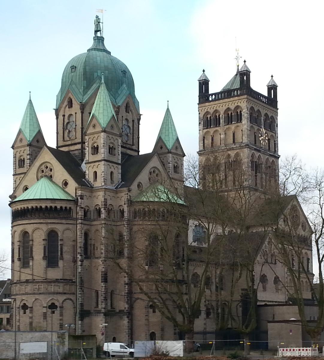 St. Quirinus in Muenster-Dom, Neuss, Germany 