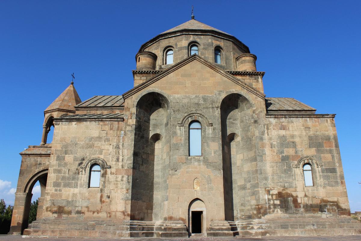 Saint Hripsimé Church south view, built 618 AD. Vagharshapat (Etchmiadzin), Armavir Province, Armenia 