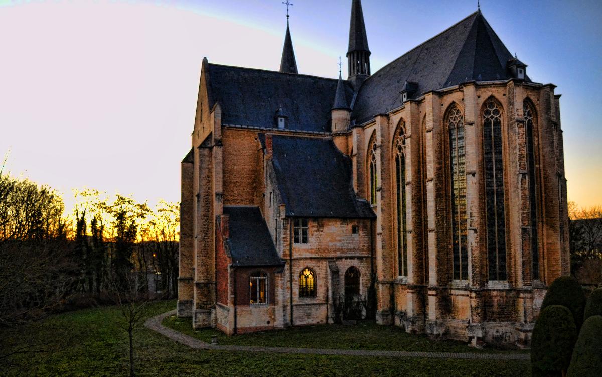 Saint Quentin's Church in Leuven, Belgium 