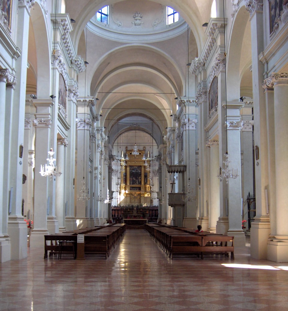 Nave of the Basilica of Saint Dominic, Bologna, Italy 