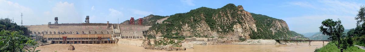 Sanmenxia Dam, Shanxi Province, China 