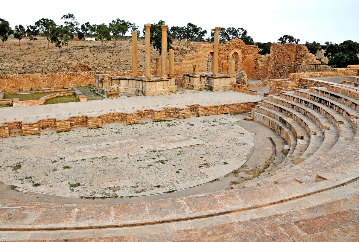 Théâtre romain de Sbeitla 