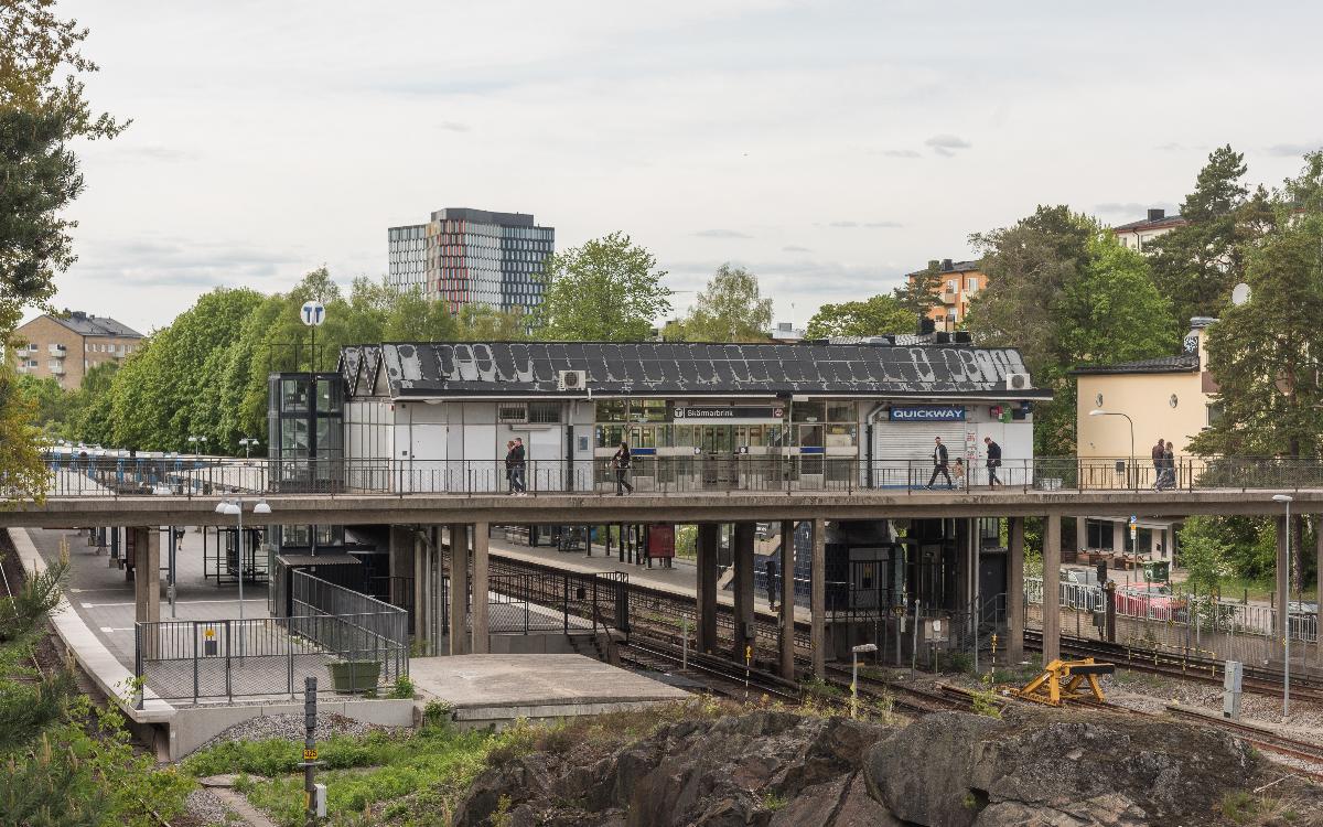 Skärmarbrink metro station, Stockholm 