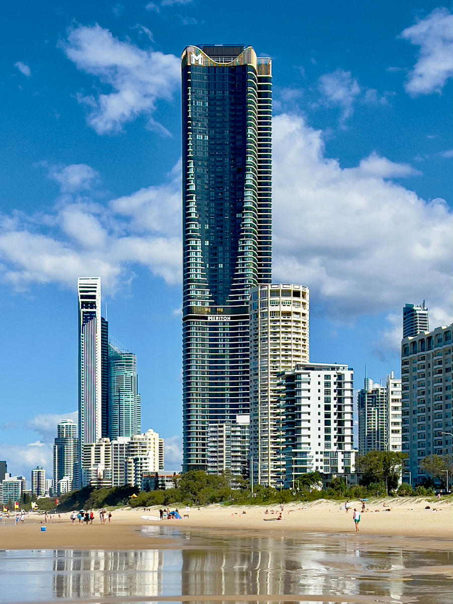 Skylines of Surfers Paradise, Queensland, autumn 2023 