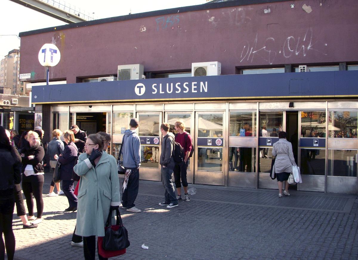 Station de métro Slussen 