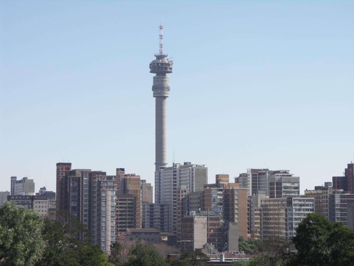 Hillbrow and the Hillbrow Tower 