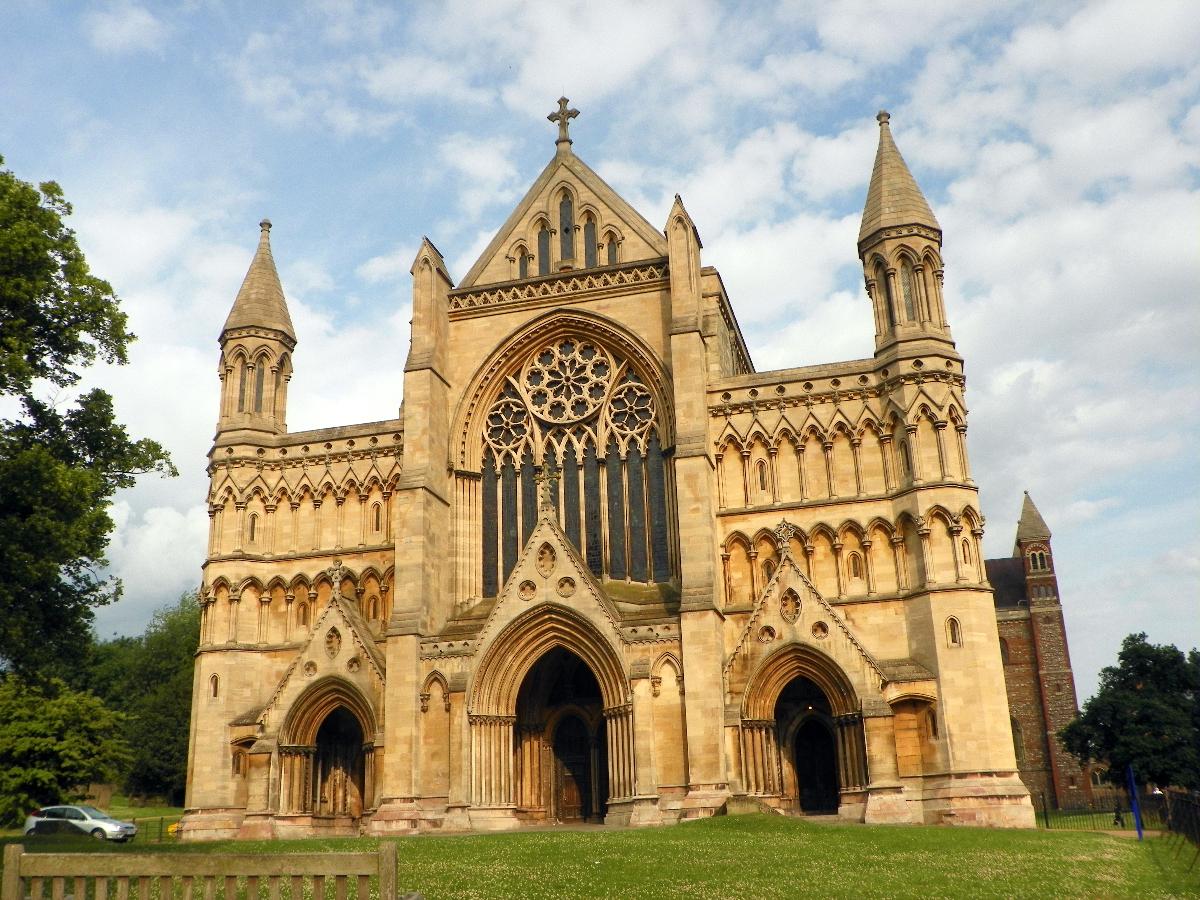 The Cathedral and Abbey Church of St Alban (St Albans Cathedral, formerly St Albans Abbey), St Albans, Hertfordshre 