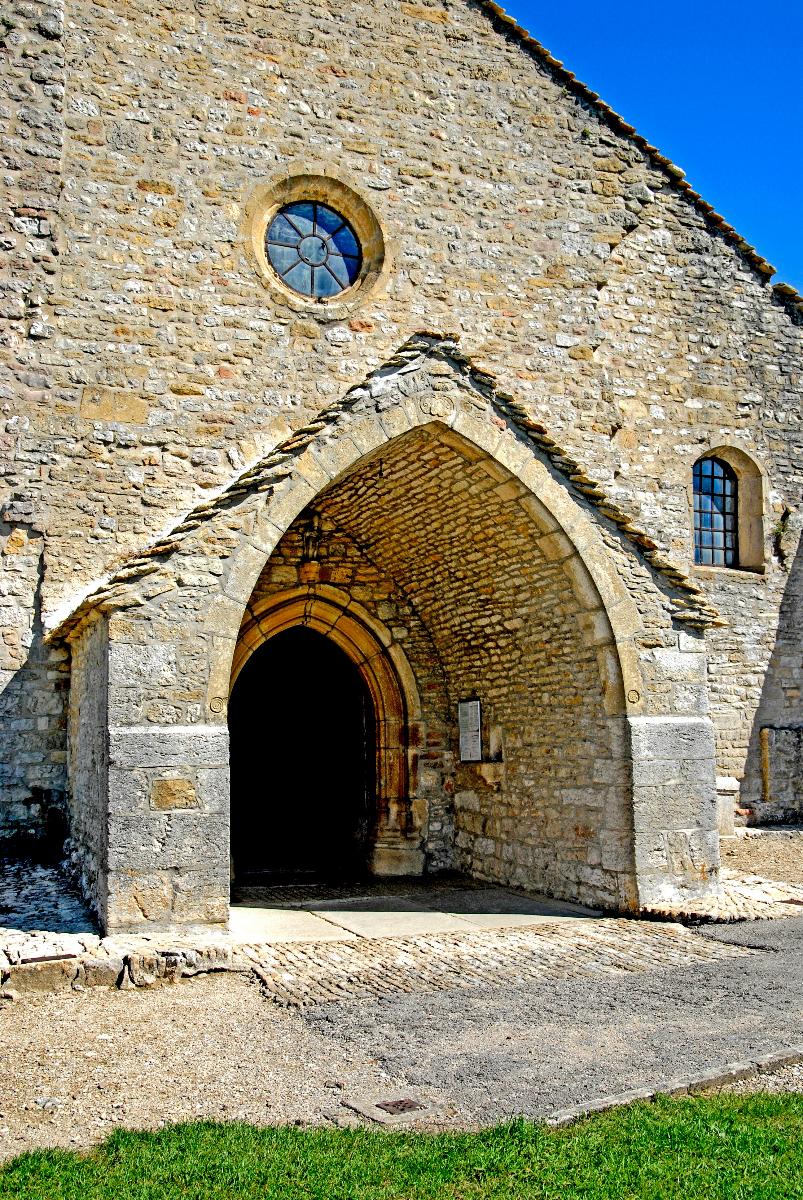 Saint-Hymetière, Hauptportal im Narthex 