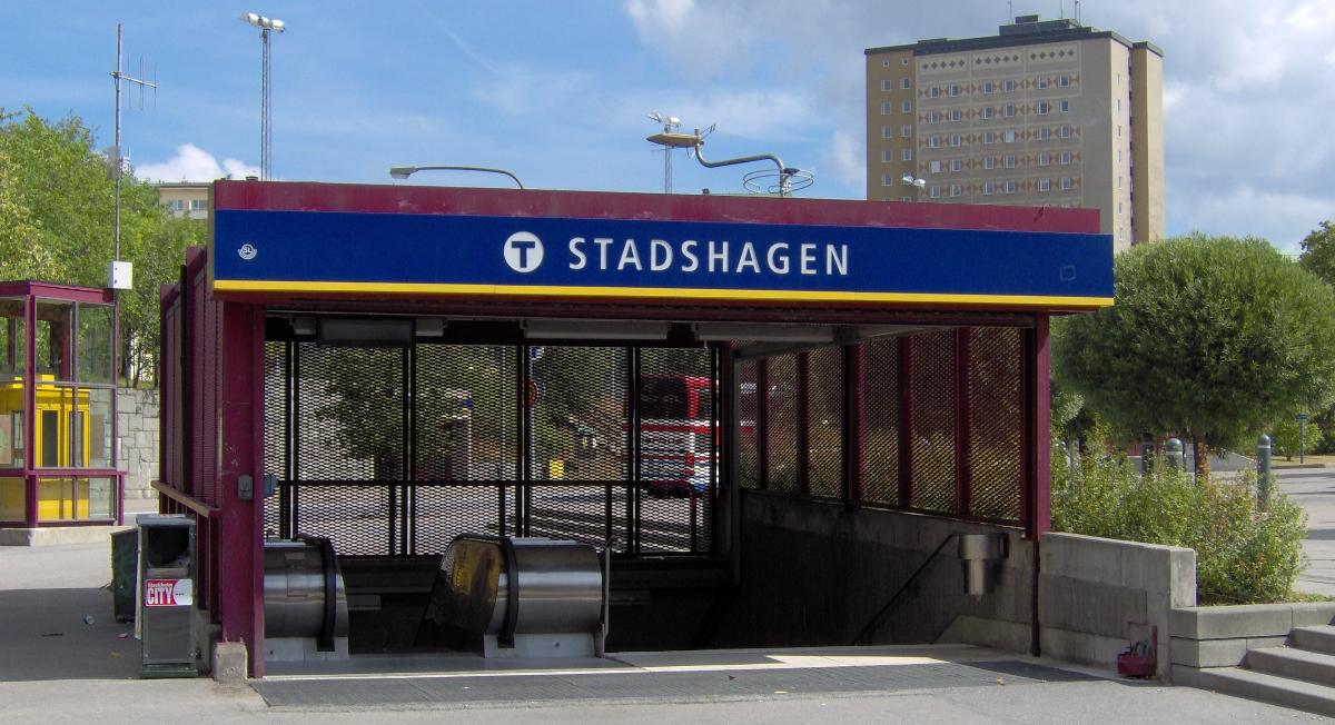 Stadshagen Metro Station 