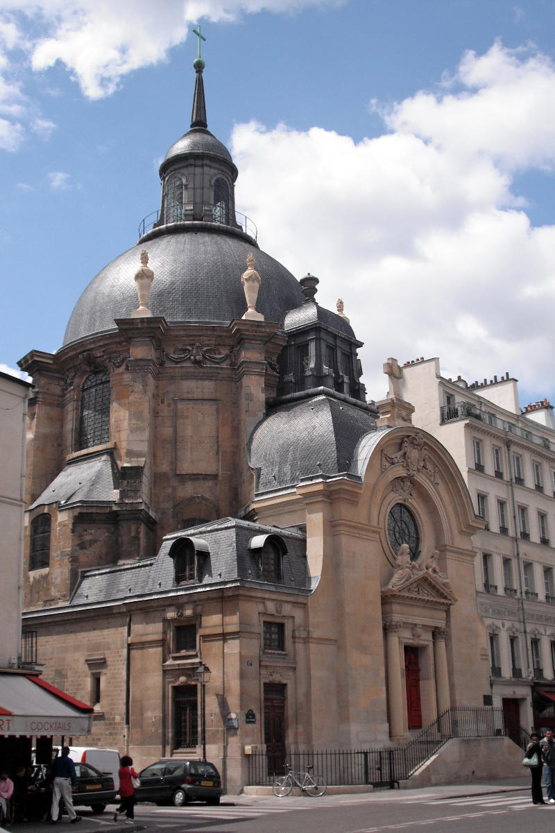 Le Temple Sainte-Marie de la rue Saint-Antoine à Paris 